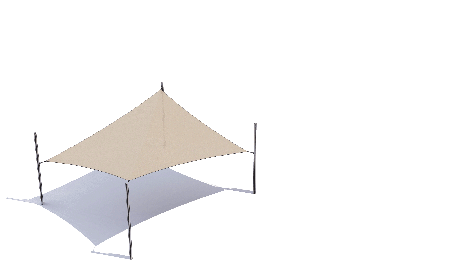 Animation de la modularité des voiles TWIST